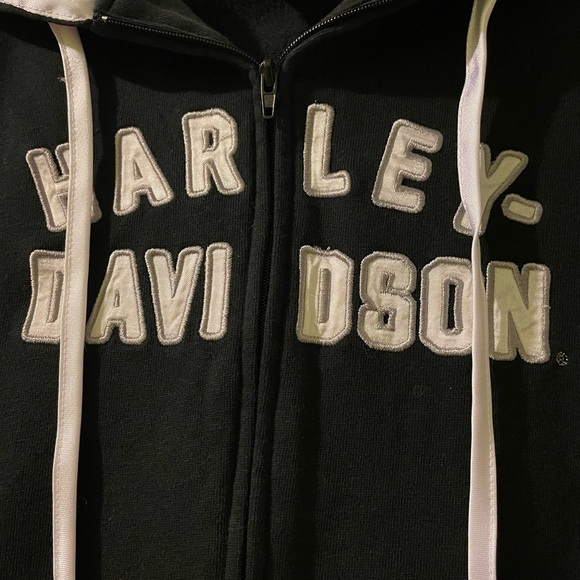 Y2k(2005) Harley-Davidson zip hoodie-small like new - Picture 3 of 9